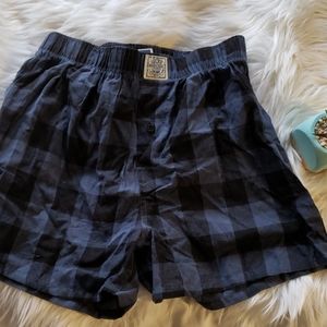 Lucky Blue Plaid Boxers